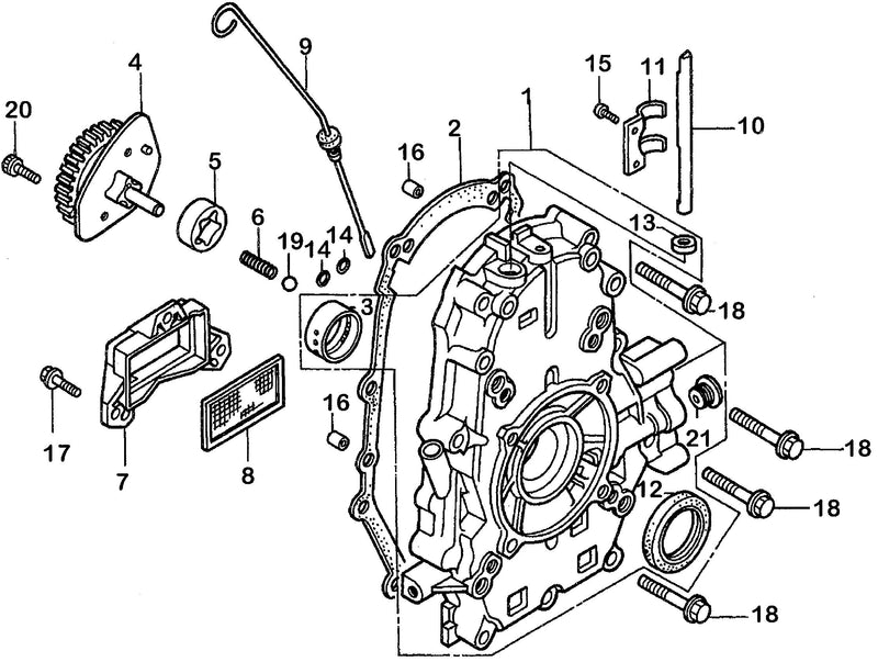 CRANKCASE COVER