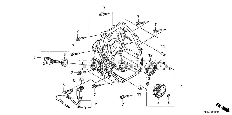 CRANKCASE COVER