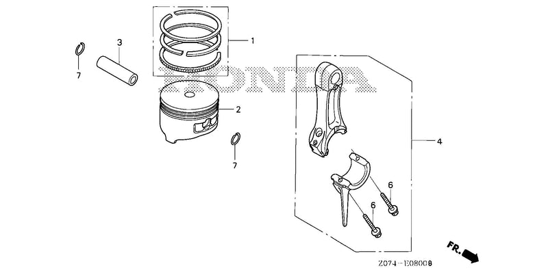 PISTON@CONNECTING ROD