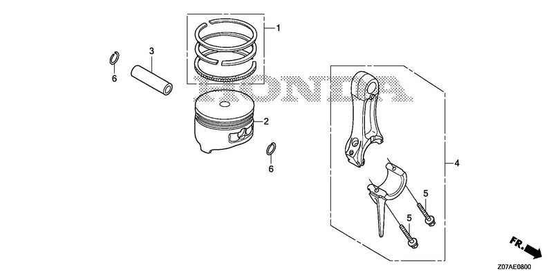 PISTON@CONNECTING ROD