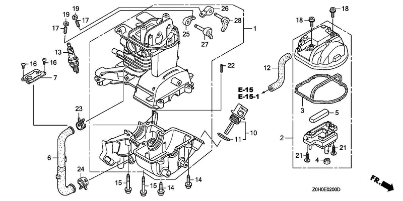 CRANKCASE SET