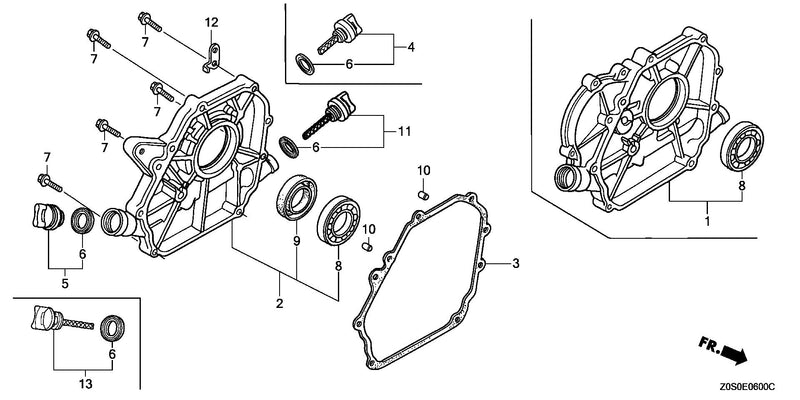CRANKCASE COVER (1)
