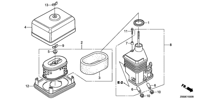 AIR CLEANER (DUAL)