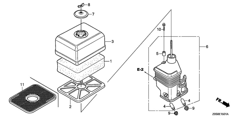 AIR CLEANER (SEMI-DRY)