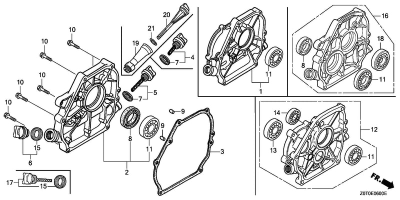 CRANKCASE COVER (1)