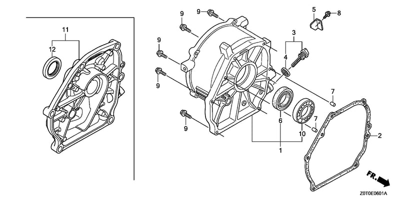 CRANKCASE COVER (2)