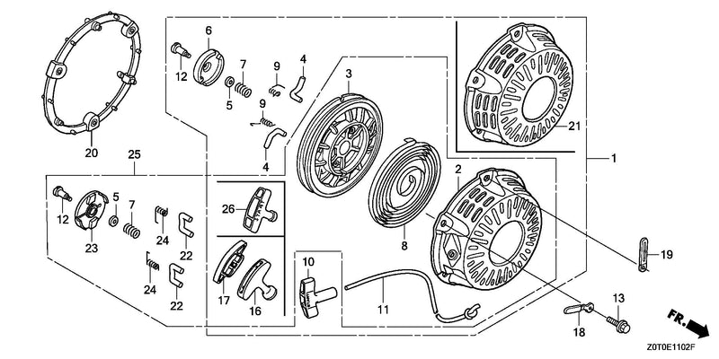 RECOIL STARTER (3)