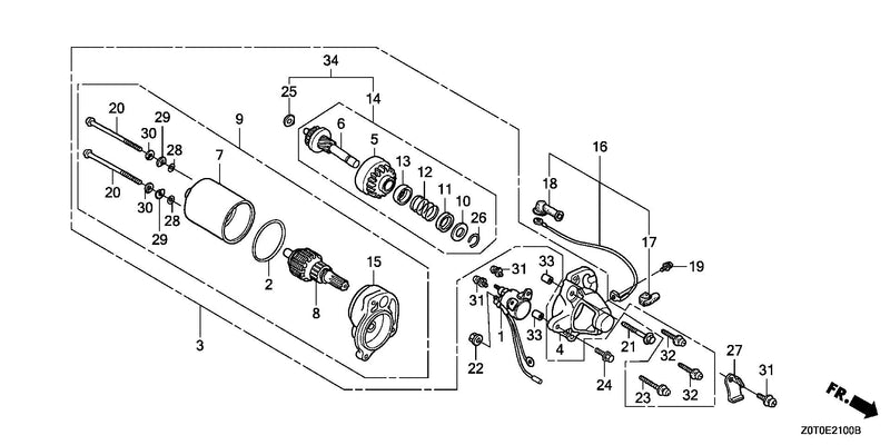 STARTER MOTOR