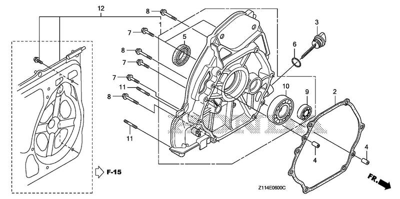 CRANKCASE COVER