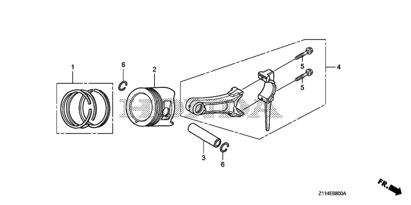 PISTON@CONNECTING ROD