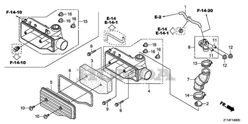 AIR CLEANER              (EB5000I/7000I/EM5000IS/7000IS)