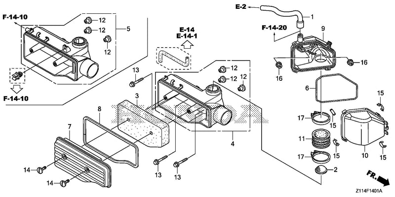 AIR CLEANER (EM5000IS1)