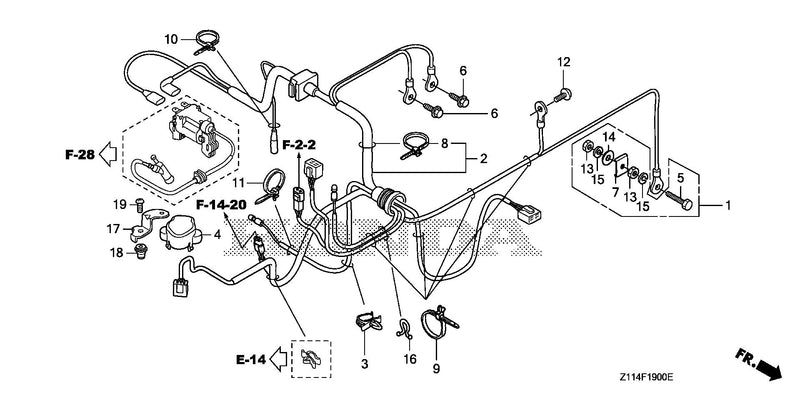 ENGINE WIRE HARNESS      (EB5000I/EB7000I)