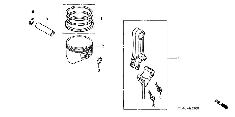 PISTON@CONNECTING ROD