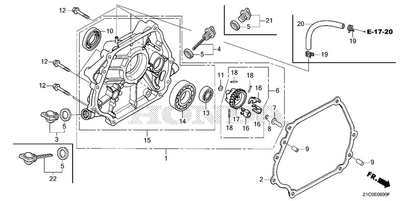 CRANKCASE COVER (1)