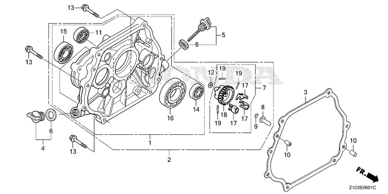 CRANKCASE COVER (2)