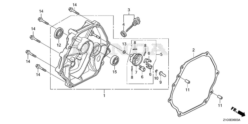 CRANKCASE COVER (4)