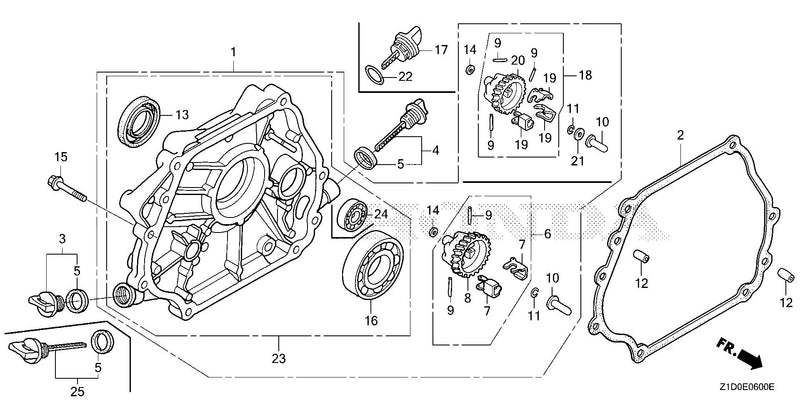 CRANKCASE COVER (1)