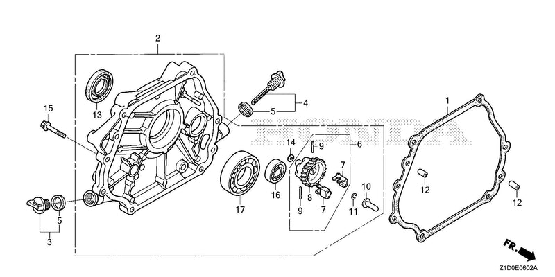CRANKCASE COVER (3)