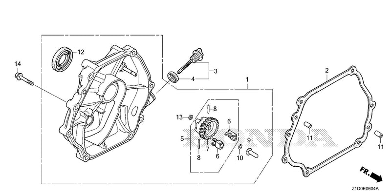 CRANKCASE COVER (5)