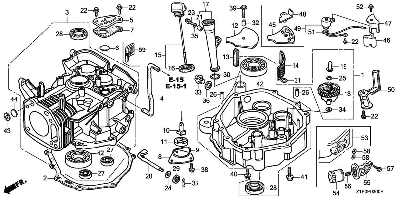 CYLINDER@OIL PAN