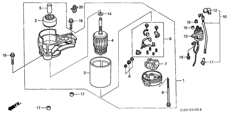 STARTER MOTOR
