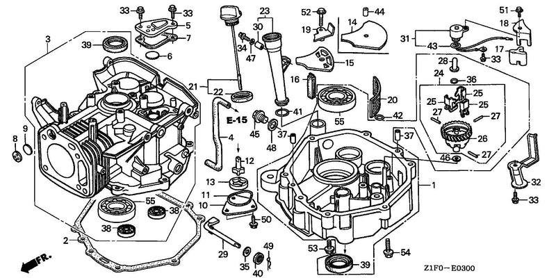 CYLINDER@OIL PAN