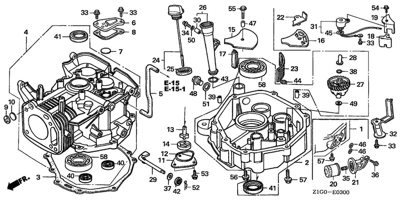 CYLINDER@OIL PAN