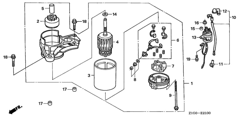 STARTER MOTOR