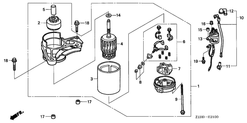 STARTER MOTOR