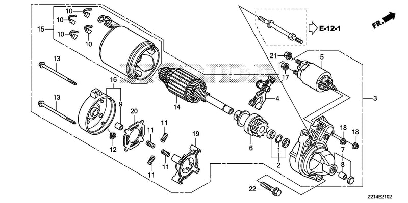 STARTER MOTOR (3)
