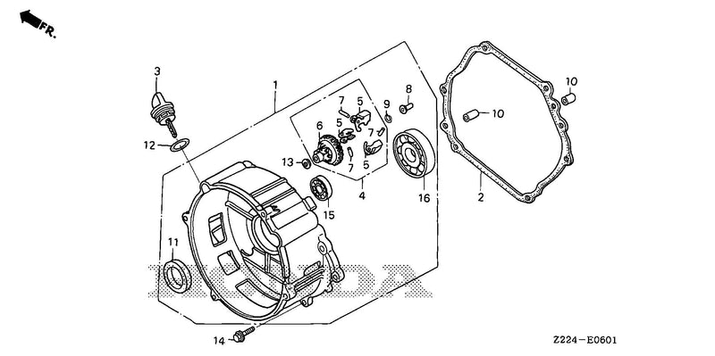 CRANKCASE COVER (2)