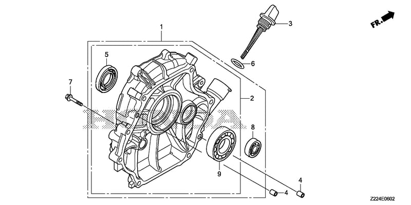 CRANKCASE COVER (3)