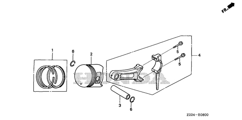 PISTON@CONNECTING ROD