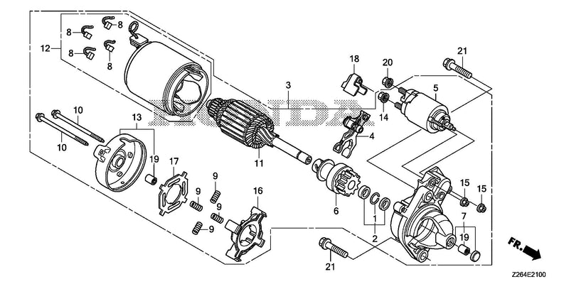 STARTER MOTOR