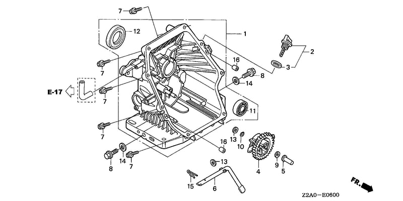CRANKCASE COVER