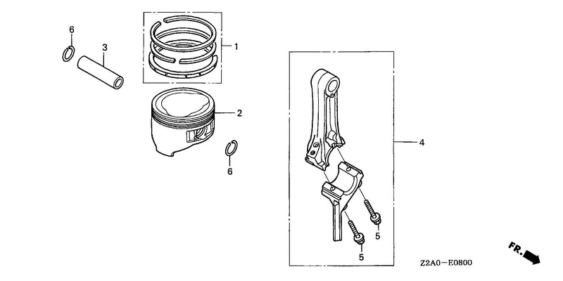 PISTON@CONNECTING ROD