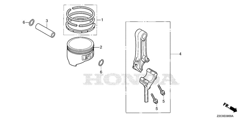 PISTON@CONNECTING ROD