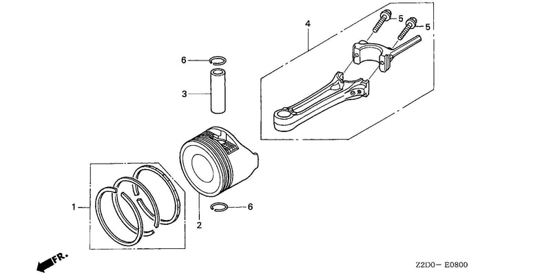 PISTON@CONNECTING ROD
