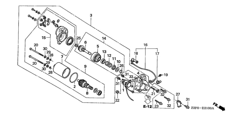 STARTER MOTOR