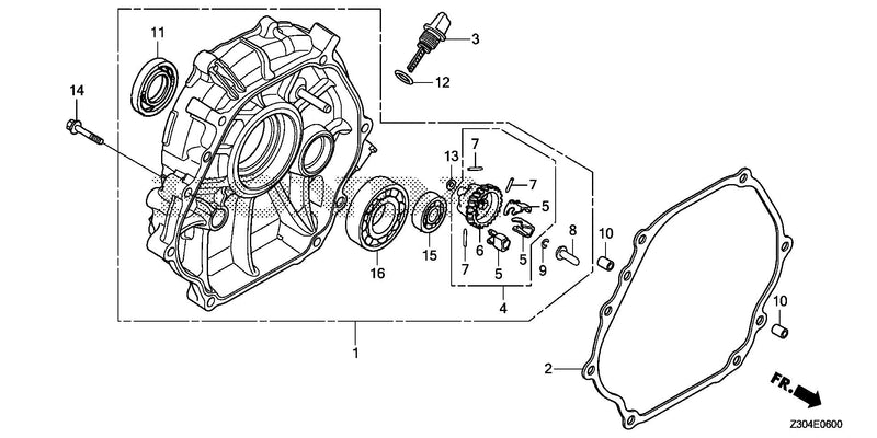 CRANKCASE COVER