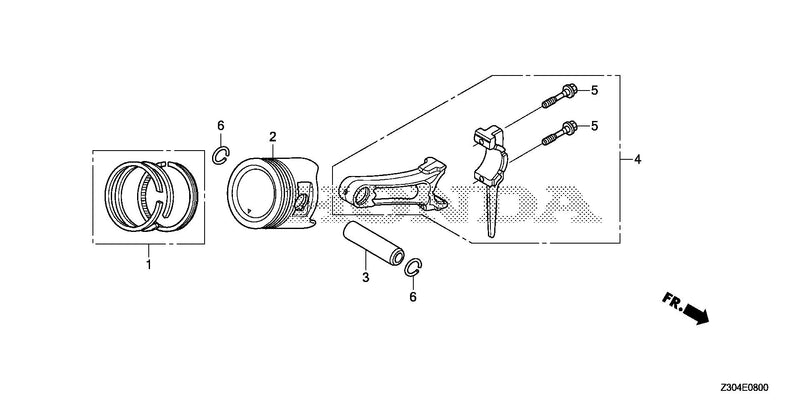 PISTON@CONNECTING ROD