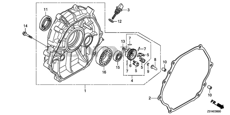 CRANKCASE COVER