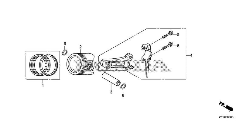 PISTON@CONNECTING ROD