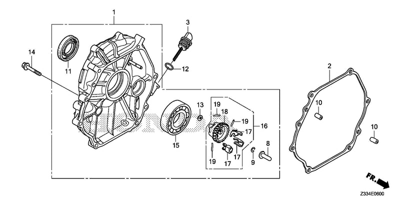 CRANKCASE COVER