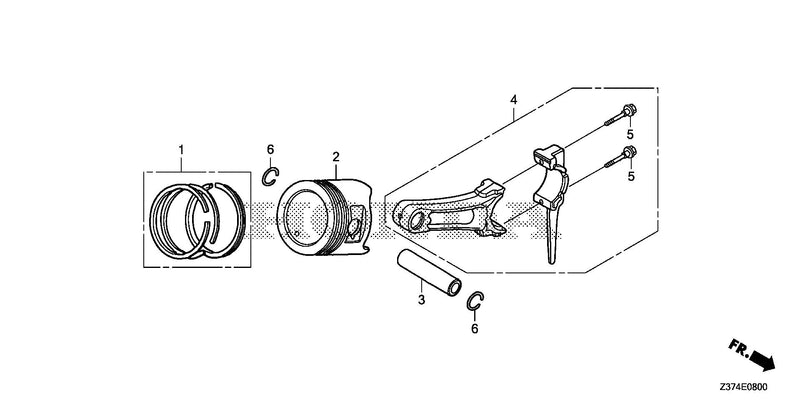 PISTON@CONNECTING ROD