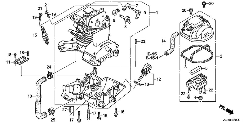 CRANKCASE SET