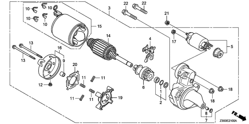STARTER MOTOR