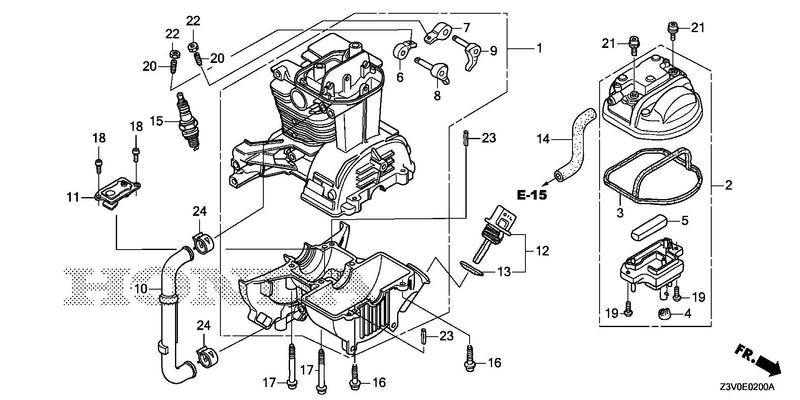 CRANKCASE SET