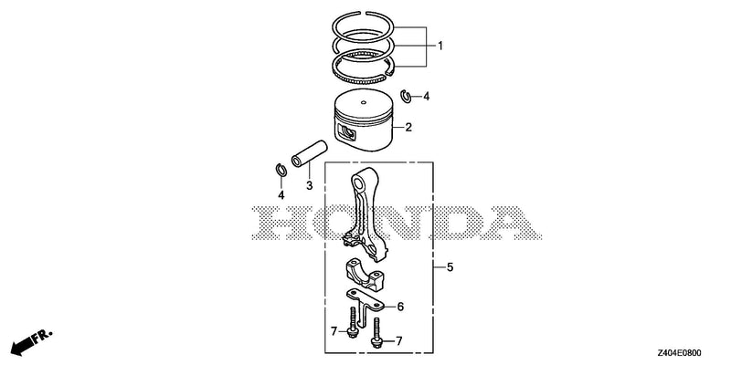 PISTON@CONNECTING ROD